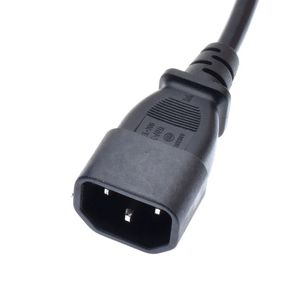 IEC320 C14 to IEC 309 316C6 Power cord,Plug a Device with 316P6 Inlet Plug into IEC C13 Outlet connector,IP44,1.5mm gauge,1m