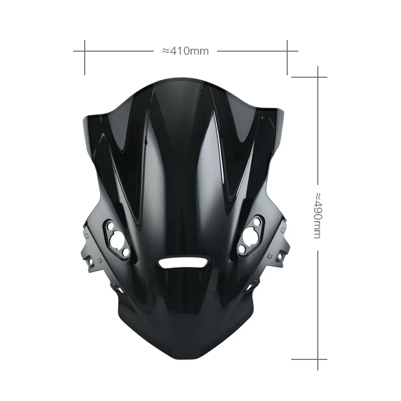 Für CFMOTO 675SR 675SRR 675SS Motorrad erhöhte wettbewerbsfähige Windschutzscheibe CF650-10 Frontscheibe modifiziertes Zubehör