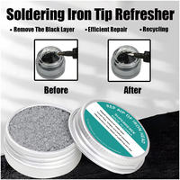 Soldering Paste for Metal Soldering Iron Tip Electrical Soldering Iron Tip Refresher Repair Tool Clean Soldering Iron Tip