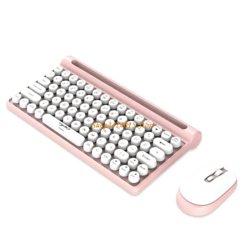 K1AA 2.4G Беспроводная клавиатура и мыши Protable Mini Keyboard Combo Set для ноутбука для ноутбука настольный компьютер на