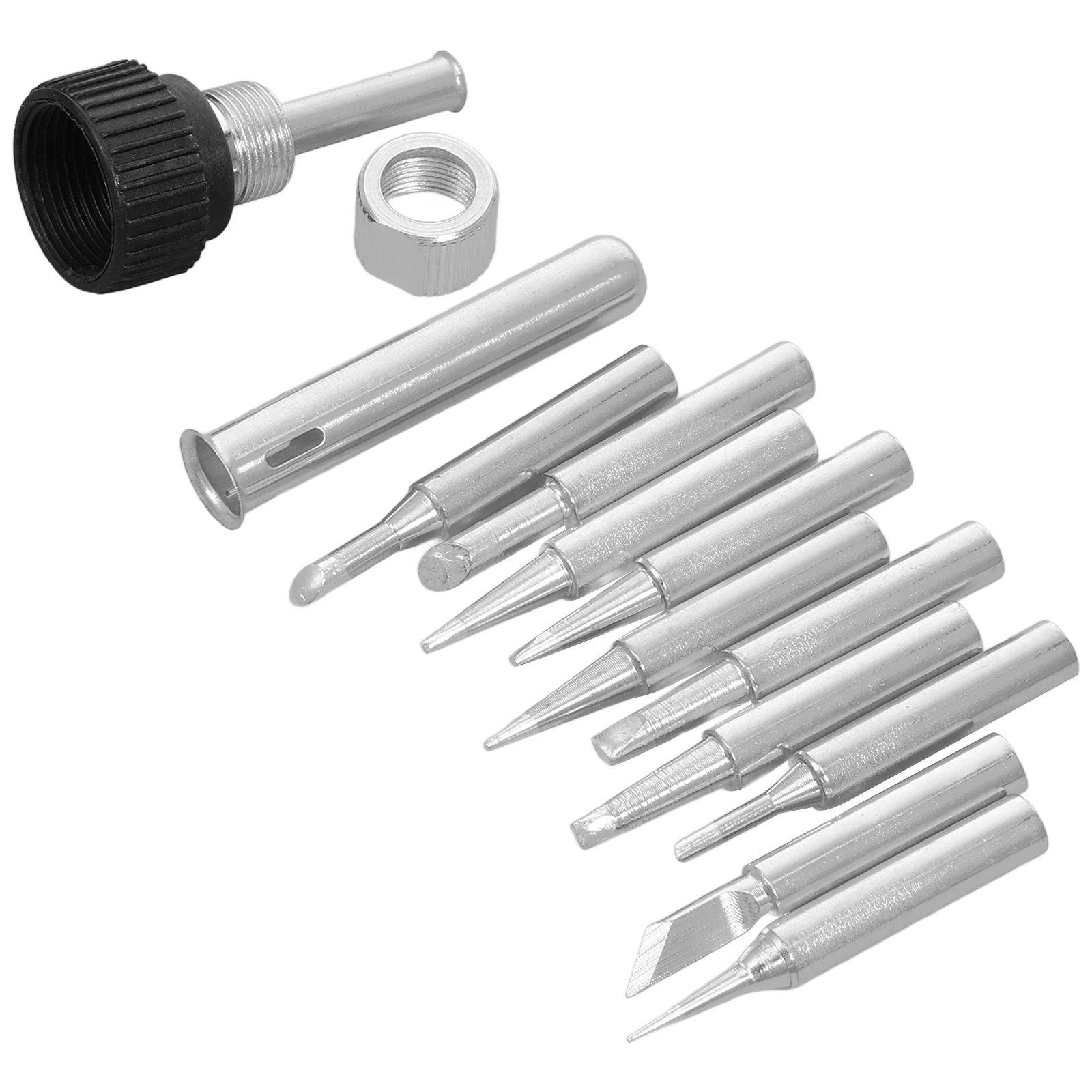 

Soldering Tip Set Accessories Iron Melting Aid Tips Practice Kit Replacement for