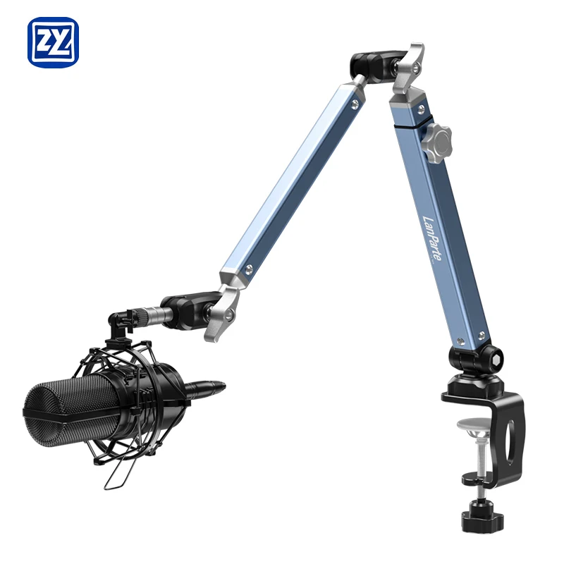 

Профессиональная настольная стойка для микрофона с регулировкой угла наклона и гравитационной фиксацией, прямые поставки с завода