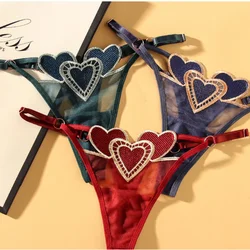 Sexy Panties Women Tong Embroidery Underwear Women Low-Rise Lingerie Girls' Thongs Women Panties Woman Clothing Underwear Female