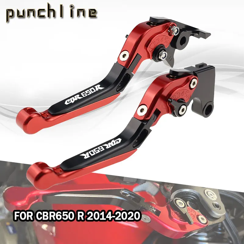 

Fit CBR650 R 2014-2022 Folding Extendable Brake Levers For CBR650R CBR 650 R Motorcycle CNC Accessories Adjustable Handle Set