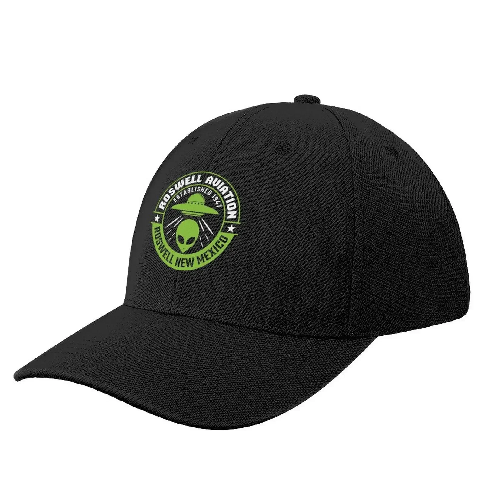 

Roswell Aviation New Mexico Alien UFO Baseball Cap Galf Cap tea hats Uv Protection Solar Hat Fluffy Hat Cap Female Men's