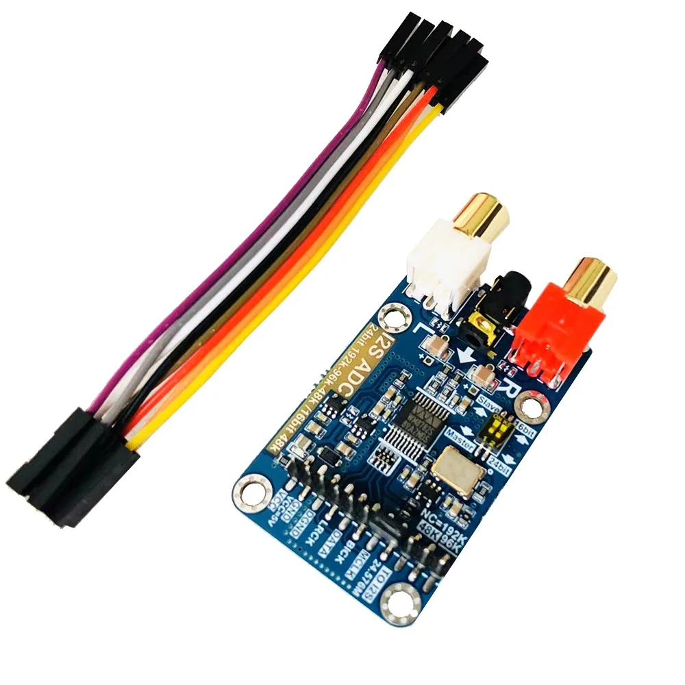 Nvarcher HIFI I2S АЦП Модуль карты захвата Модуль мастер-подчиненного режима Макетная плата 24BIT 192K 96K 48K