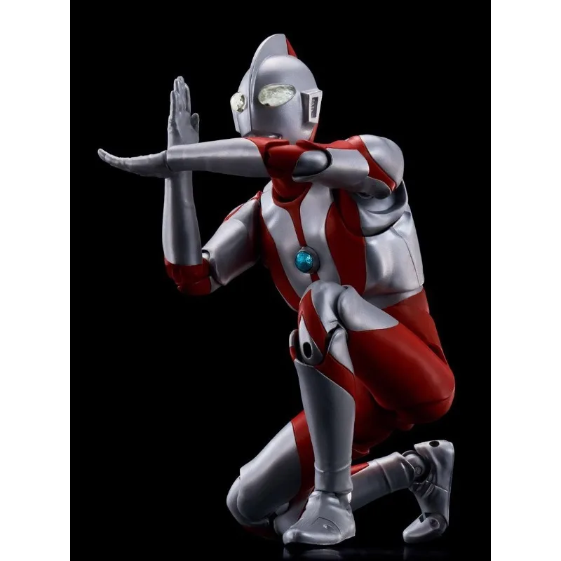 S. h. Figuarts-True Bone Carving Method Ultraman Action Figure Model, 55 ° Aniversário, Brinquedos Anime, Presentes para Meninos, Suporte de Entrega