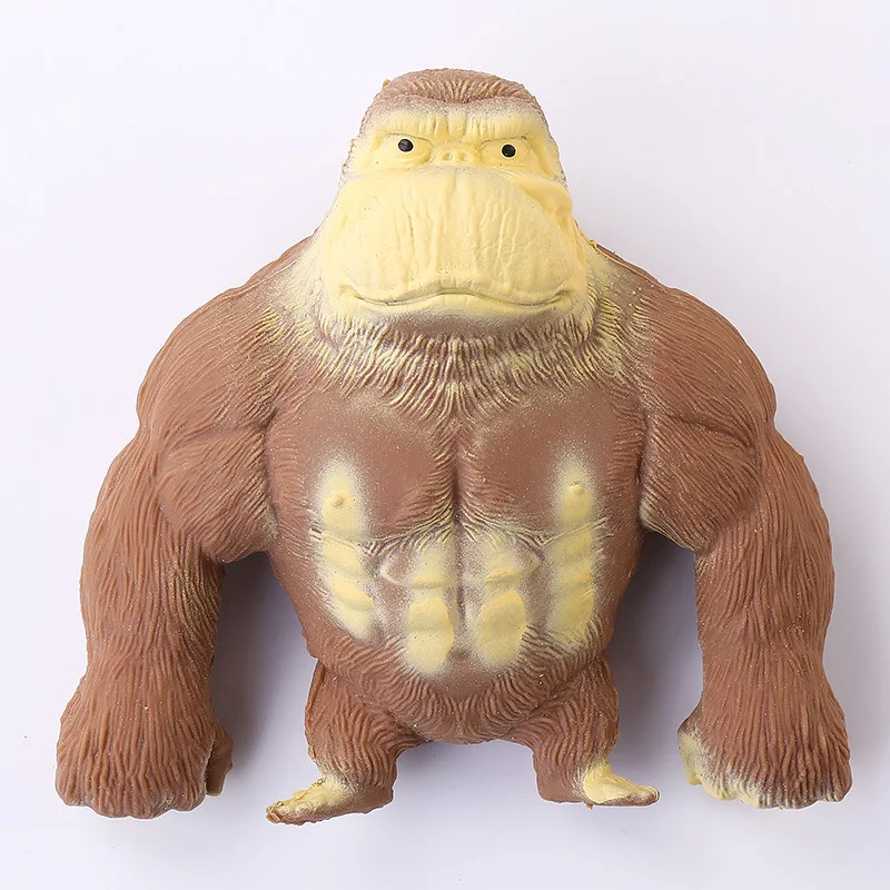 Creative Big Giant Antistress Orangutan Decompression Tricky King Toy Squishy Elastic Monkey Funny Gorilla Chimpanzee Kids Gift