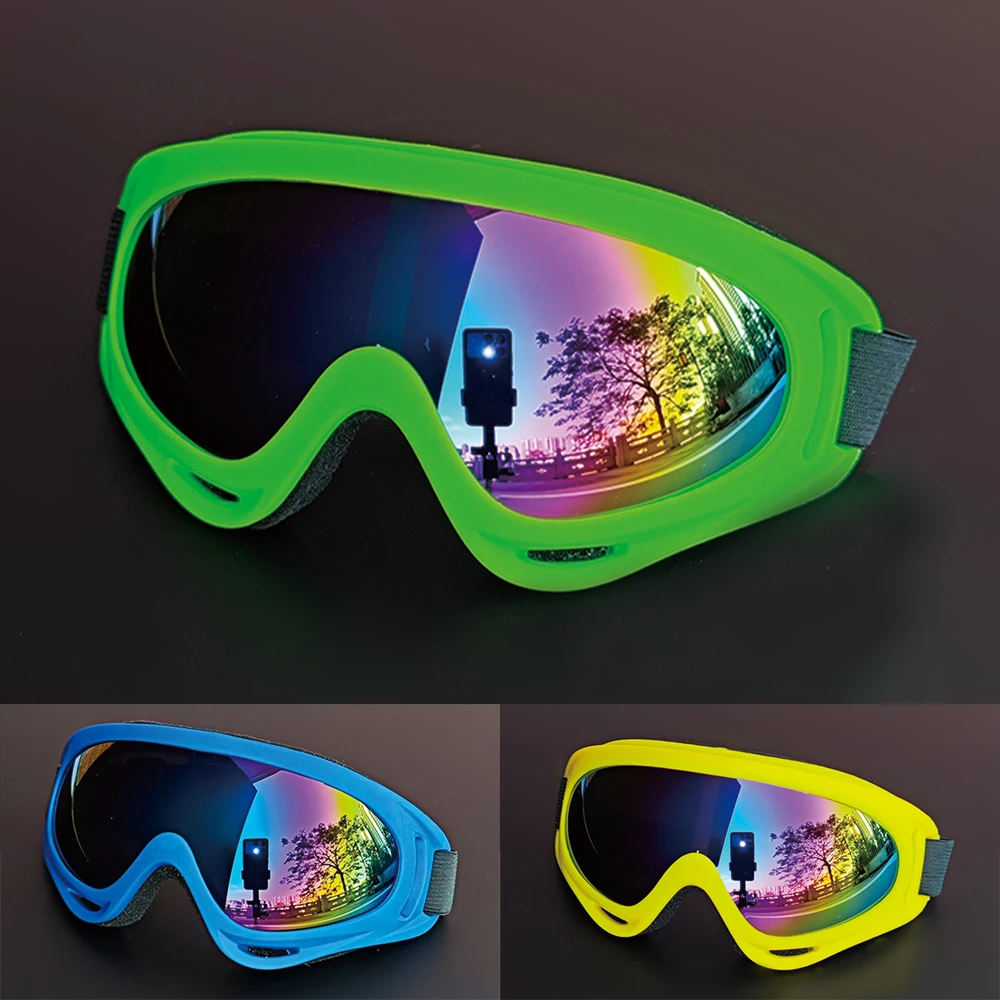 Available in Multiple Colors Goggles sunglasses Sport Safety Sunglasses for Motorcycle and ATV Scratch-Resistant Wind Goggles