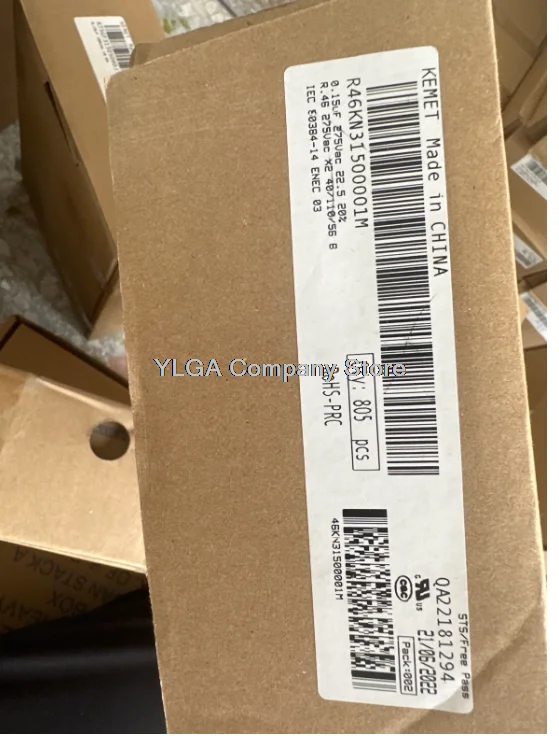 

AV R46 X2 MKP safety 0.15 uf membrane capacit nf 154/275 150 vac P = 22.5 mm
