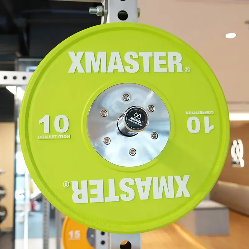 Weight training competitive barbell sheet IWF standard sheet competition sheet rubber sheet odorless and resistant to falling