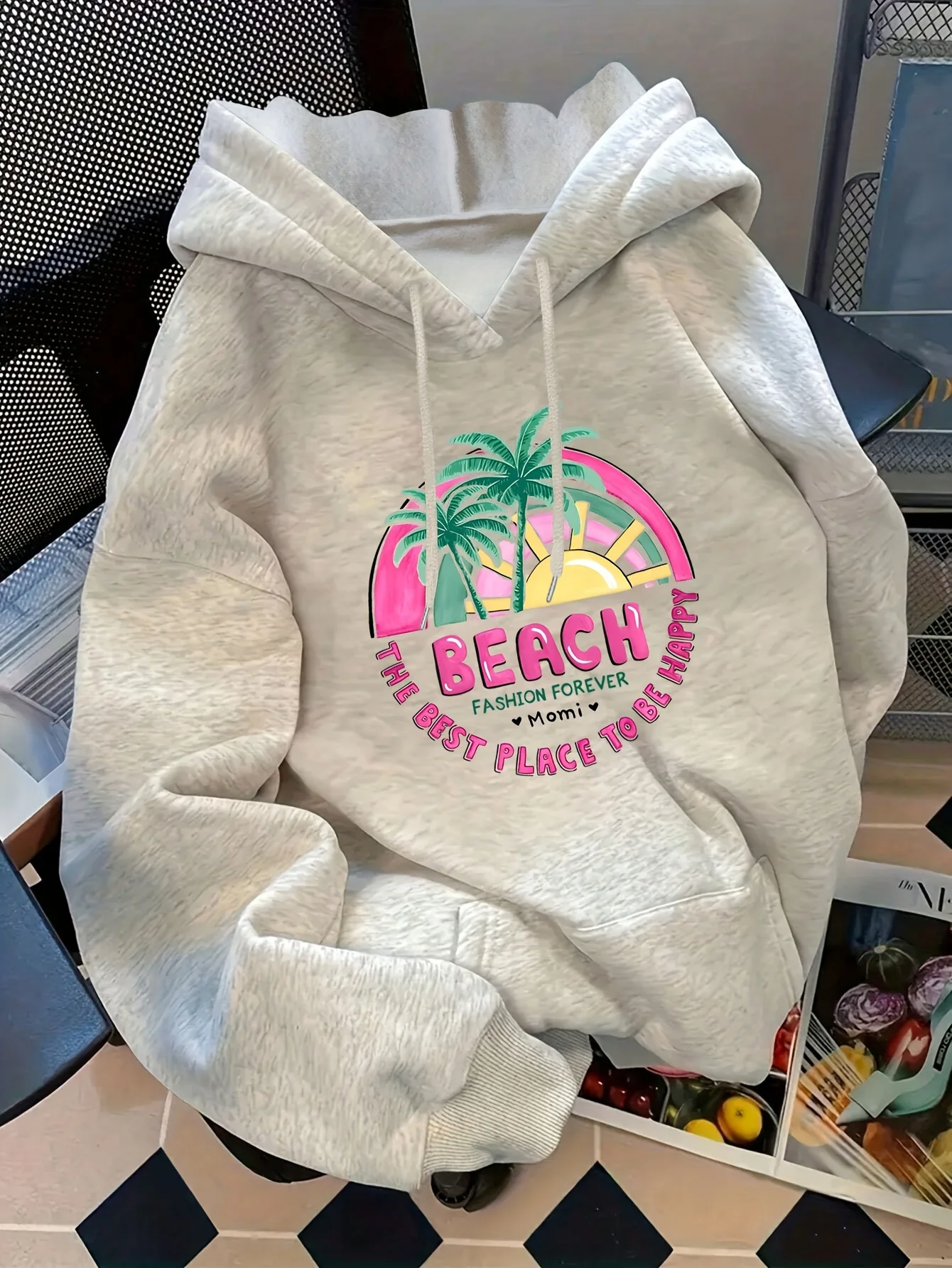 

Graphic Printing Autumn and Winter Pure Cotton Men's and Women's Hoodies Casual Outdoor Street Sports Loose Training Brand Trend
