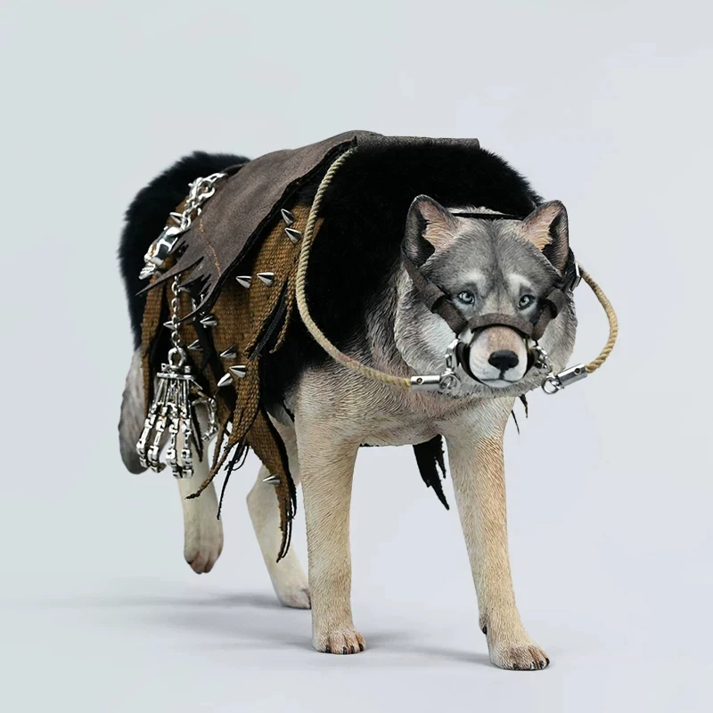 Home Decor Items Realistic Gray Wolf Animal Model 1 6 Scale Action Figure Accessory Simulation Wildlife Display Decor Collection