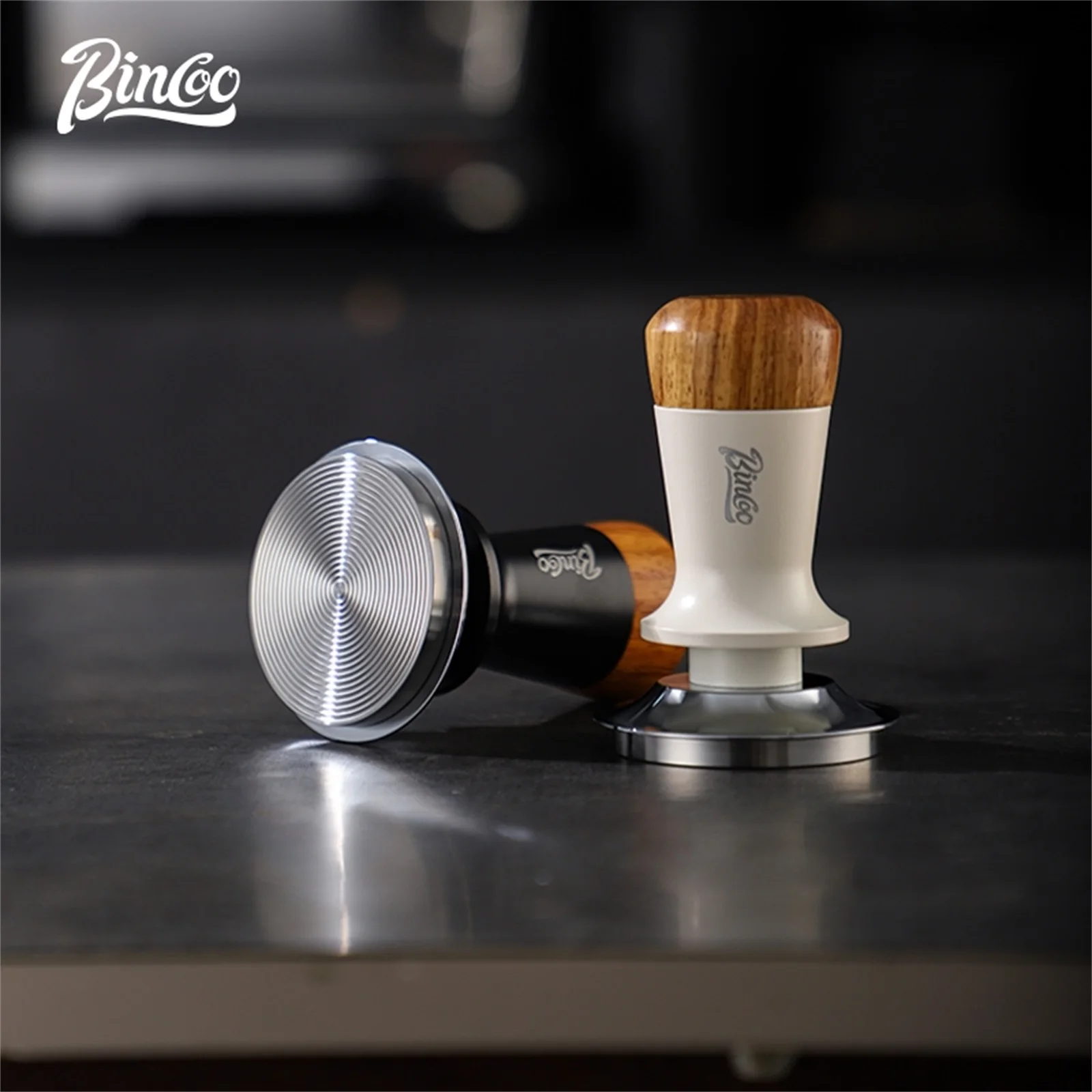 

Bincoo 51/58mm Coffee Tamper Constant Pressure Espresso Powder Tamper with Calibrated Spring Loaded Coffee Leveler Barista Tools