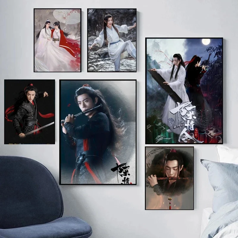 Diy Full Drill The Untamed Xiao Zhan And Wang Yibo Diamond Painting Cross Stitch Diamond Mosaic Embroidery Art Home Decoration