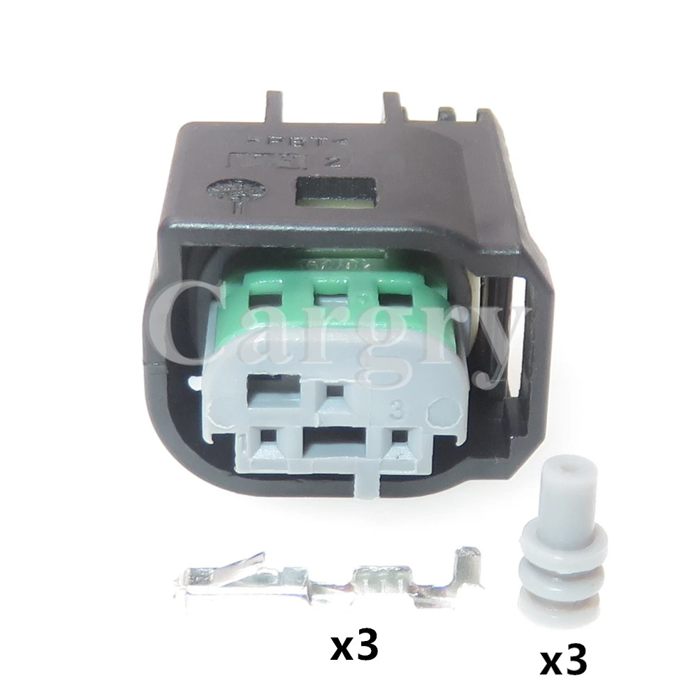 1 Set 3P 1J0972483 2-967642-1 Auto Achterlicht Elektrische Draad Waterdichte Socket Auto Throttle Lage stroom Connector Voor Bmw