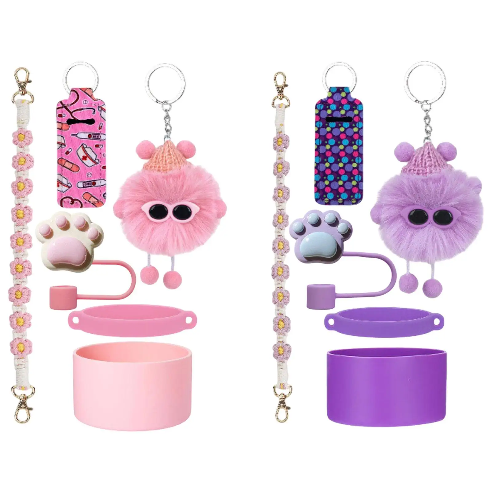 Cup Accessories Set Gifts Multifunctional Charm Easy Installation Reusable