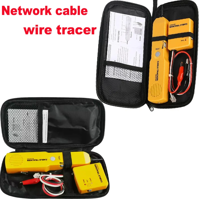 

Сетевой локальной сети с приемником и передатчиком для кабелей RJ11, антенный анализатор, сетевой телефонный кабель Wave Line Tracer