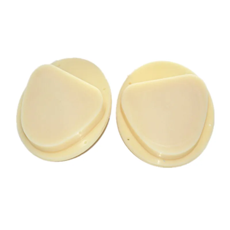 

3 Pieces Dental Lab Material 89*71*18mm Dental lab materials PMMA Blocks for Amann Girrbach Shade A1/A2/A3 D Shape Pmma discs