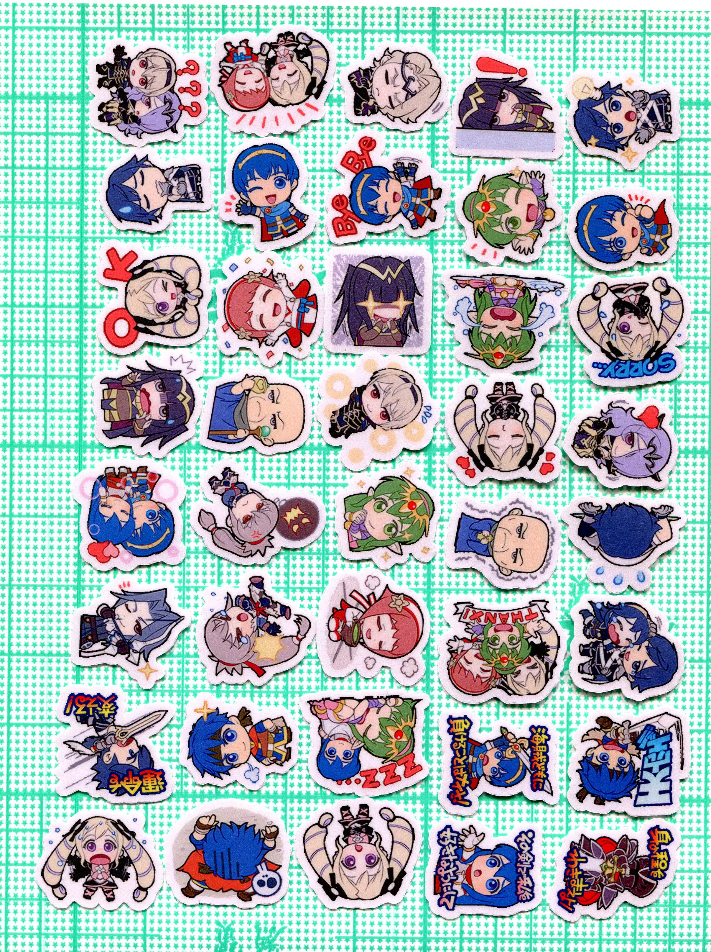 40pcs Fire Emblem 2-3cm diy cute STICKER Z783