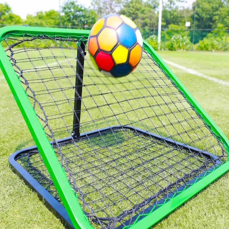 Adjustable Angle Agility Training Nets Sports double-sided handball rebound net practice football goal net