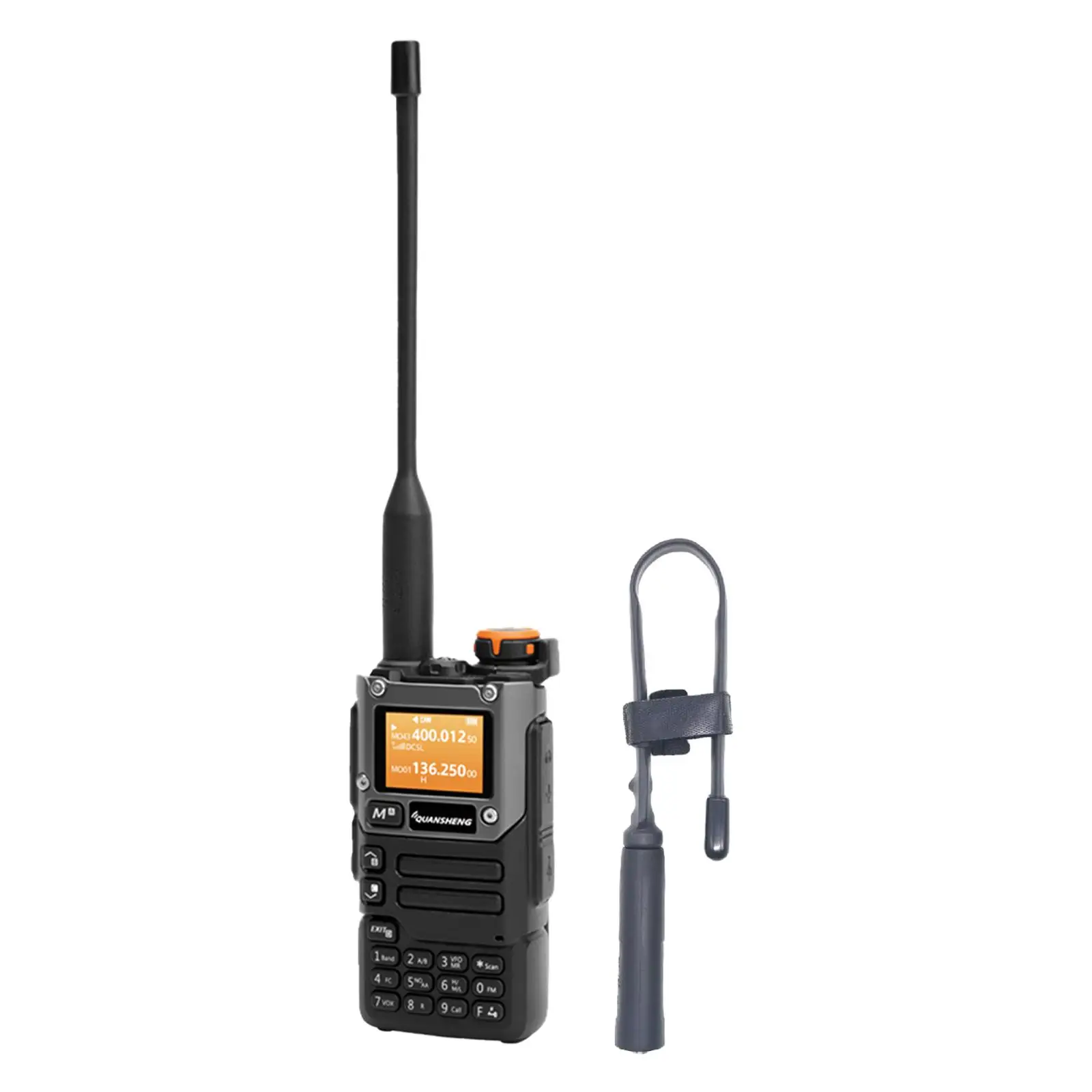 Walkie-talkie portátil em dois sentidos, em dois sentidos, dual-band, vhf, uhf