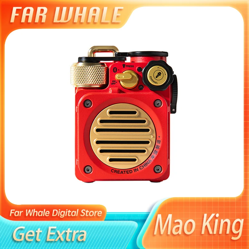 

Mao King Muzen Wild Speaker Mini Mw-Pvx Bluetooth Wireless Outdoor Camping Portable Speaker Custom Waterproof Sound Subwoofer