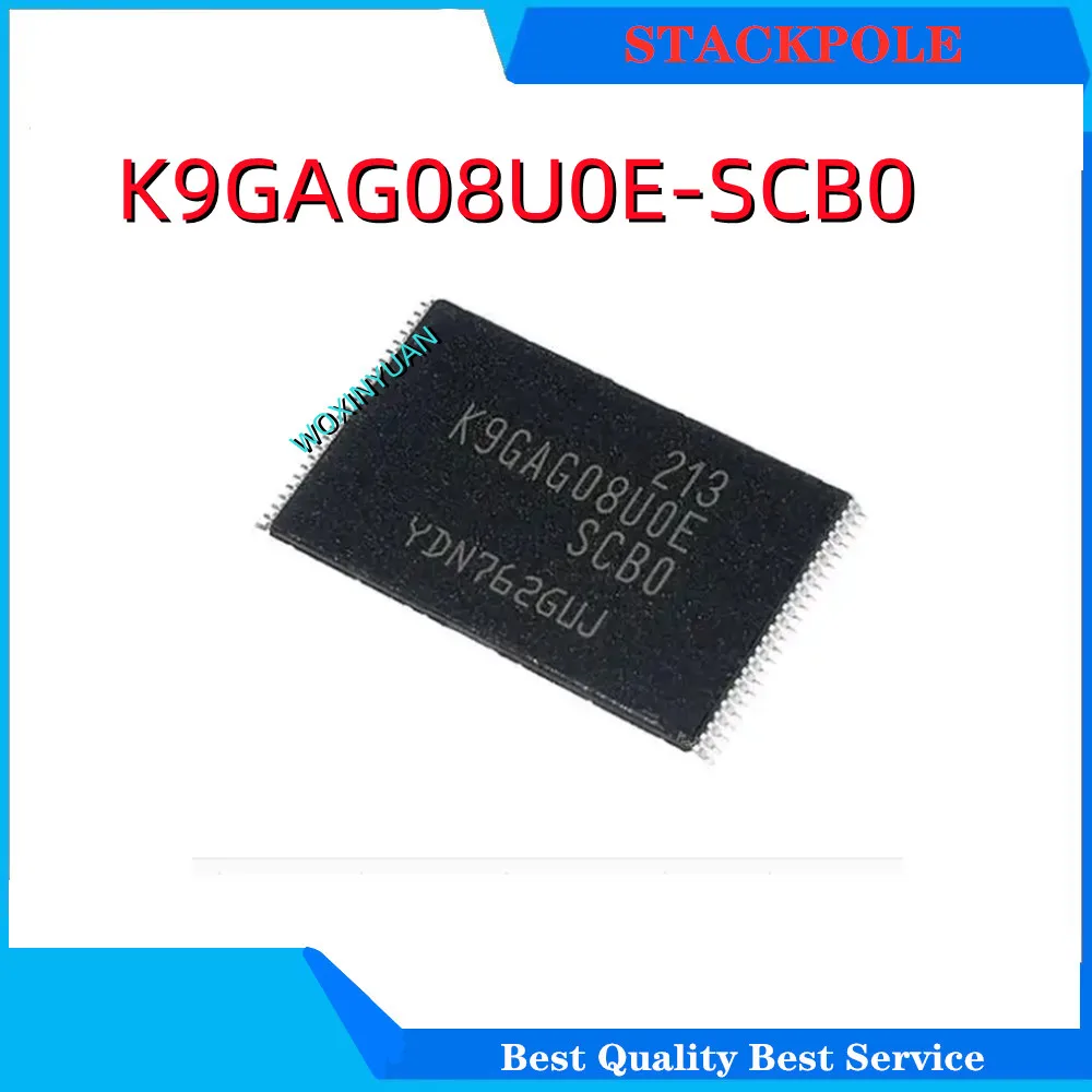 

10pcs 100% New K9GAG08UOE-SCBO K9GAG08UOE SCBO K9GAG08UOE SCB0 K9GAG08U0E SCB0 tsop-48 Chipset