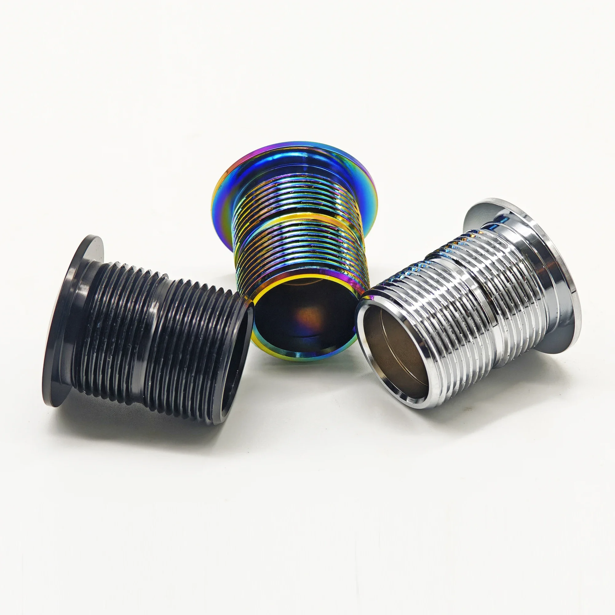 

Алюминиевая верхняя крышка вилки BMX с внутренней резьбой для BMX Freestyle Bike BMX, верхняя крышка вилки, болт вилки 24/25 мм, 6 мм, центральное отверстие замка