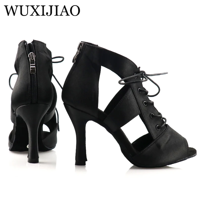 Women\'s Fashion Party Woman Sexy stilettos High Heels Latin Women Latin dance heels Boots shoes Breathable For Ballroom