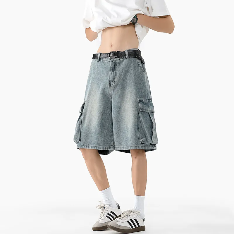 Summer 2026 Trendy Women's Denim Shorts High Waisted Distressed Casual Chic - Comfort Fit Boho Fashion Streetwear Essentials