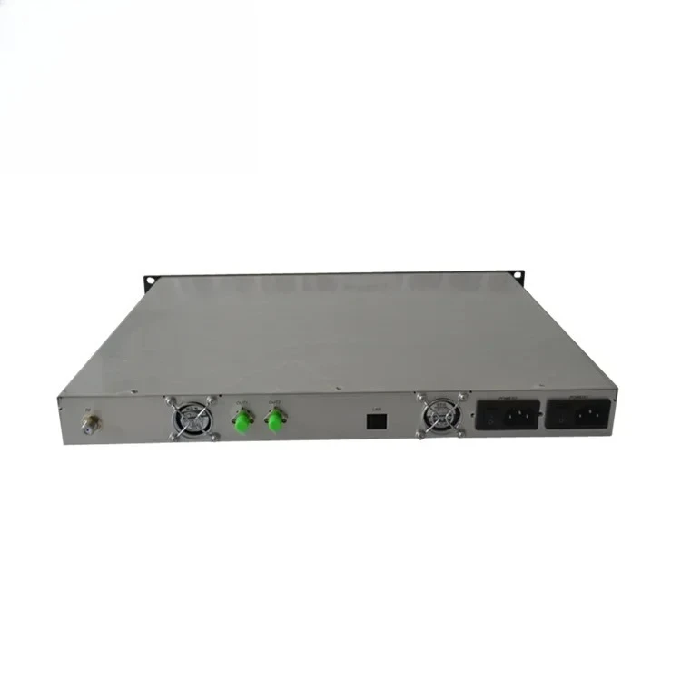 1550nm 10 ميجا واط الناتج 860 ميجا هرتز رقائق Ortel داخلي مزدوج إمدادات الطاقة الداخلي الارسال البصري مع AGC لمشروع مسافة 35 كجم