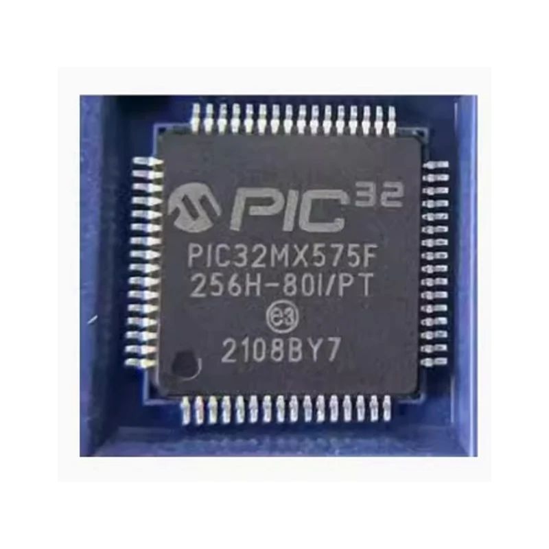 (1 Pcs) PIC32MX575F256H-80I/PT TQFP-64 New Original Chip IC