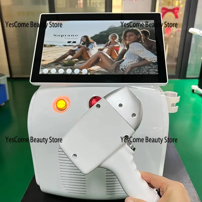 2026 808nm ICE Platinum Diode Hair Removal Machine 755 808 940 1064nm