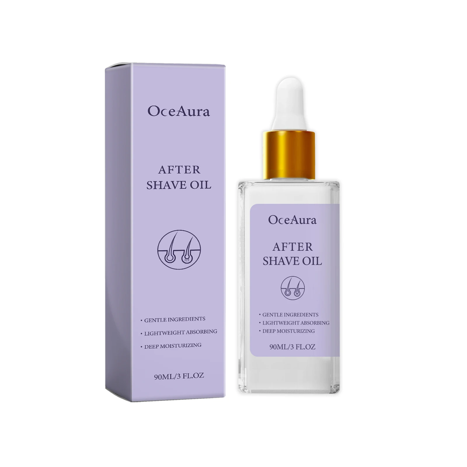 Hair Removal After-shave Care Essential Oil, Gentle Hair Removal Cleansing Moisturizing Skin Soft and Delicate Essential Oil