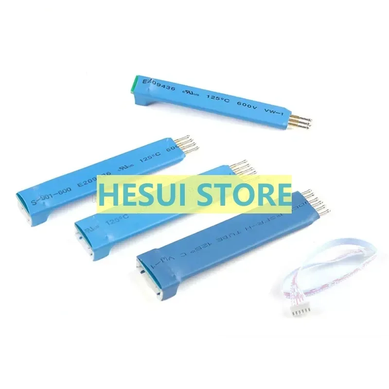 2.54mm-3/4/5/6P test needle, spring needle, 4-pin probe, supports STCSTM32STM8 microcontroller burning and writing