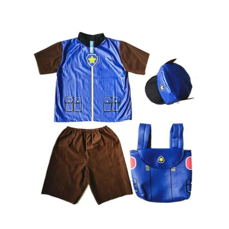 Ryder Halloween Costume For Kids Boys Girls Marshall Rubble Chase Rocky Skye Zuma Dog Pup Costume Child Police Fireman Cosplay