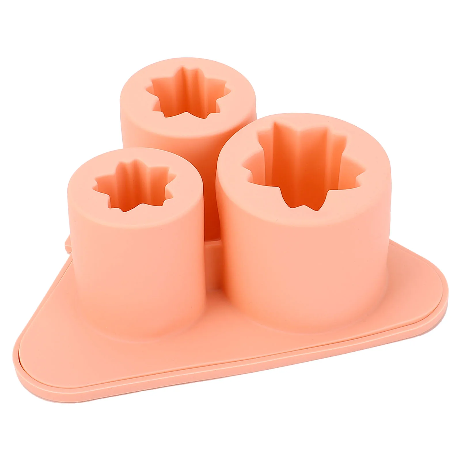 

Лоток для кубиков льда, большая емкость, пищевой силиконовый полый цилиндр, машина для изготовления кубиков льда с крышкой для чашек 20, 30, 40 унций