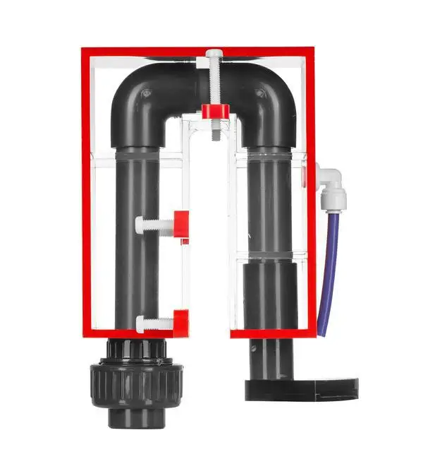 Imagem -06 - Caixa de Transbordamento de Aquário Acrílico Caixa de Retorno de Bomba de Água de Circulação Caixa de Conexão de Companheiro Conexão de Fonte Marinha