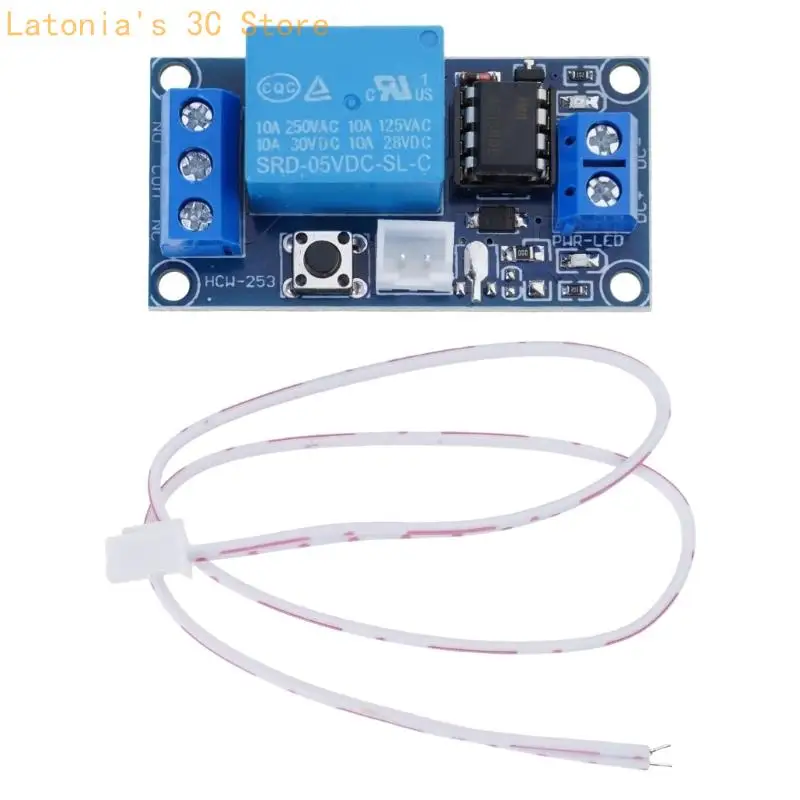Bistable 1Key Start Stop SelfLocking Relaies Module Microcontroller Control X3UB