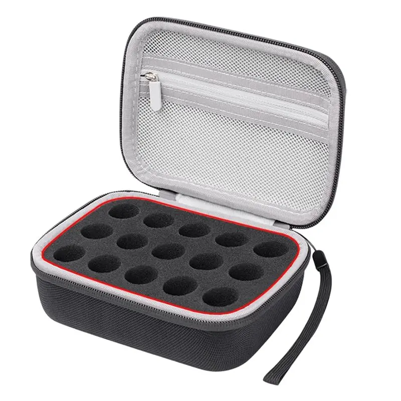 

ABRE-2Pcs Сумка для хранения инсулина с 15 отделениями, вмещает флаконы инсулина объемом 10 мл, портативная.