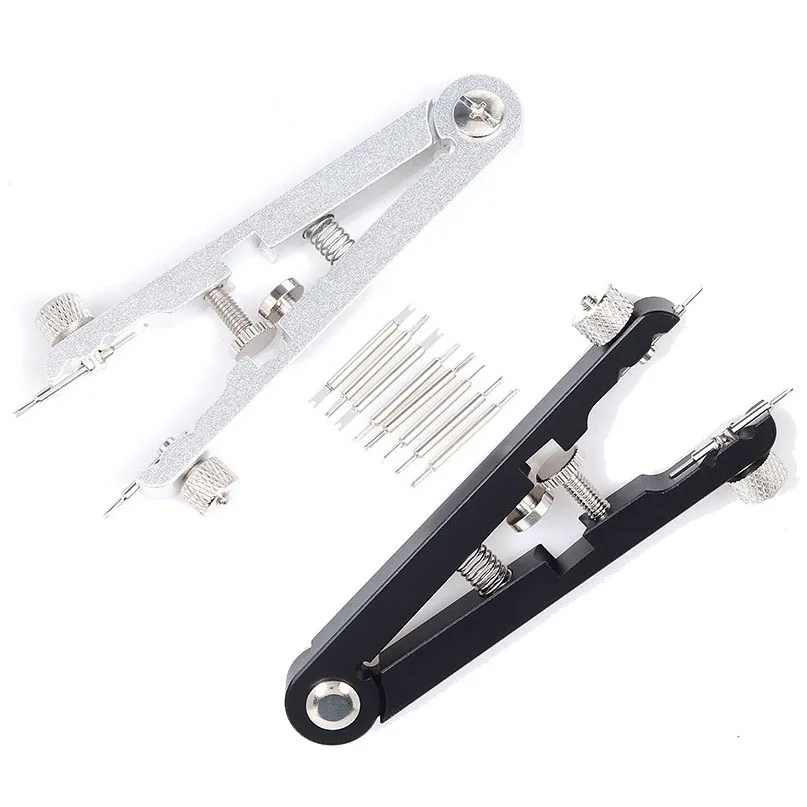 V-Shaped Spring Bar Plier Watch Repair Tool Spring Pin Tweezer Watch Band Strap Pins Remover