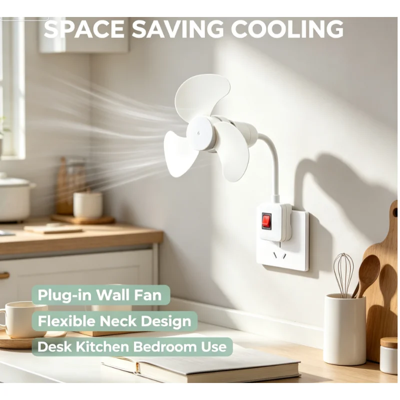 Indoor Ceiling Fan With E27 Screw Base And Brushless Motor 14CM Compact Size Providing Quiet And Efficient Air Movement