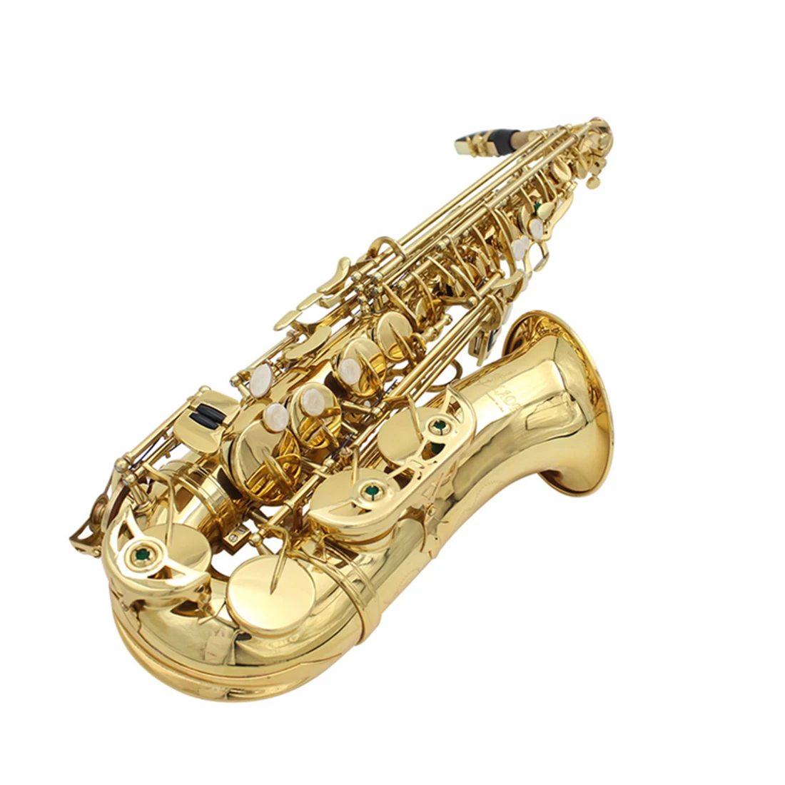 Shipping from Brazil Eb Alto Saxophone Brass Body Saxophone Set Professional Woodwind Instruments With Case Reed Sax Accessory