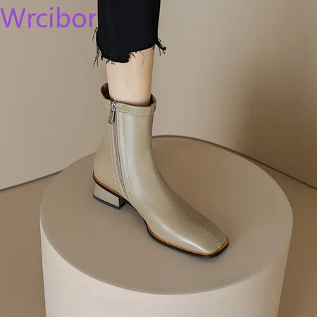 

Women's Boots Are Handmade, with An Elastic Upper and Ultra-fine Fiber Lining There Are Three Colors To Choose From Shoes