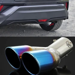 Car Accessories for Toyota C-HR CHR 2016 2017 2018 2019 Stainless Steel Rear Exhaust Muffler Tail End Pipe