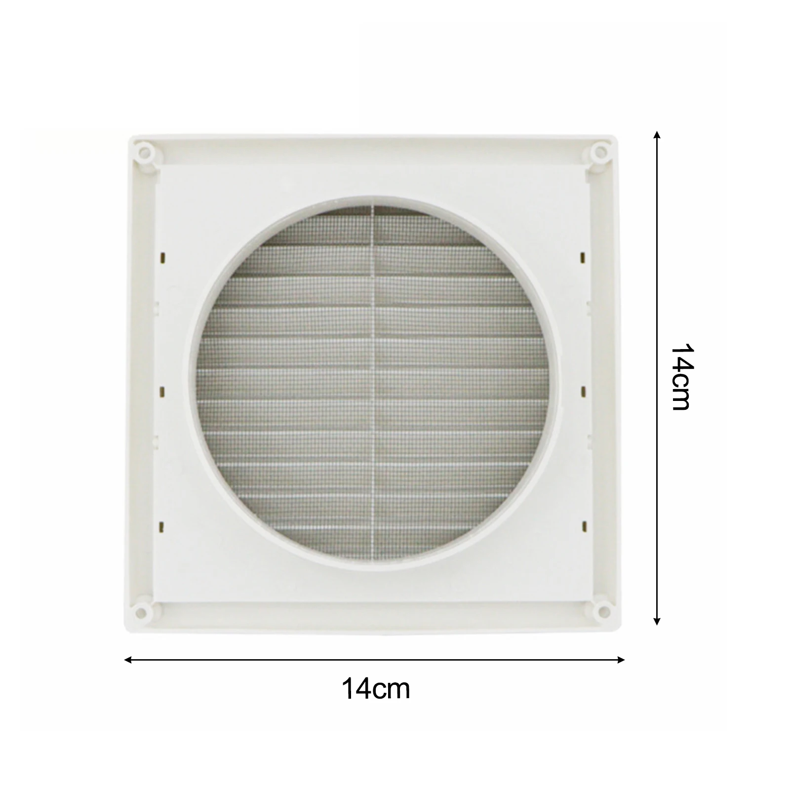 Anti-mosquito Net Grille Vent Ventilation Exhaust Air Vent Anti-aging Louver Grille Grille Ducting Cover Plastic Belt