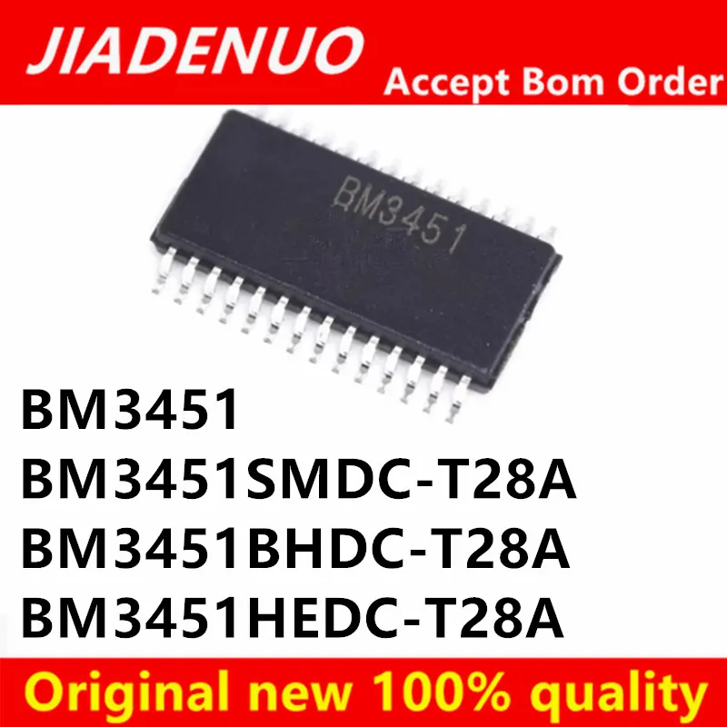 (5piece)100% New  BM3451SMDC-T28A  BM3451 BM3451BHDC-T28A BM3451HEDC-T28A sop-28 Chipset