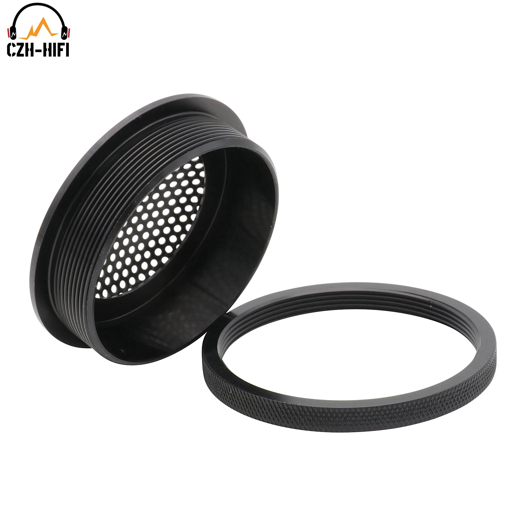 1pc 1,5 "Metall Auto Audio Lautsprecher Subwoofer Waffel Abdeckung Schutz Protector Höhen Kopf Hochtöner Mesh Grill Silber rot Gold Schwarz – Detail 4