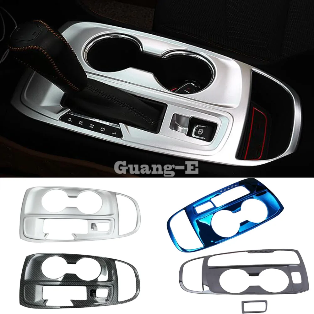 

For Chevrolet Equinox Third GE 2017 2018 2019 2020 Car Stick Inner Middle Front Shift Stall Paddles Cup Lamp Frame Trim Hoods
